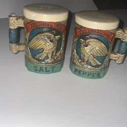 Vintage salt pepper shakers