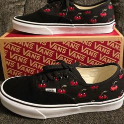 Vans Authentic Cherries Women's Size 10 Men's 8.5
