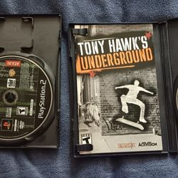 2-Sony Ps2 Games,Matrix,Tony Hawks Underground