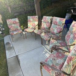 Patio Chairs With Cushions