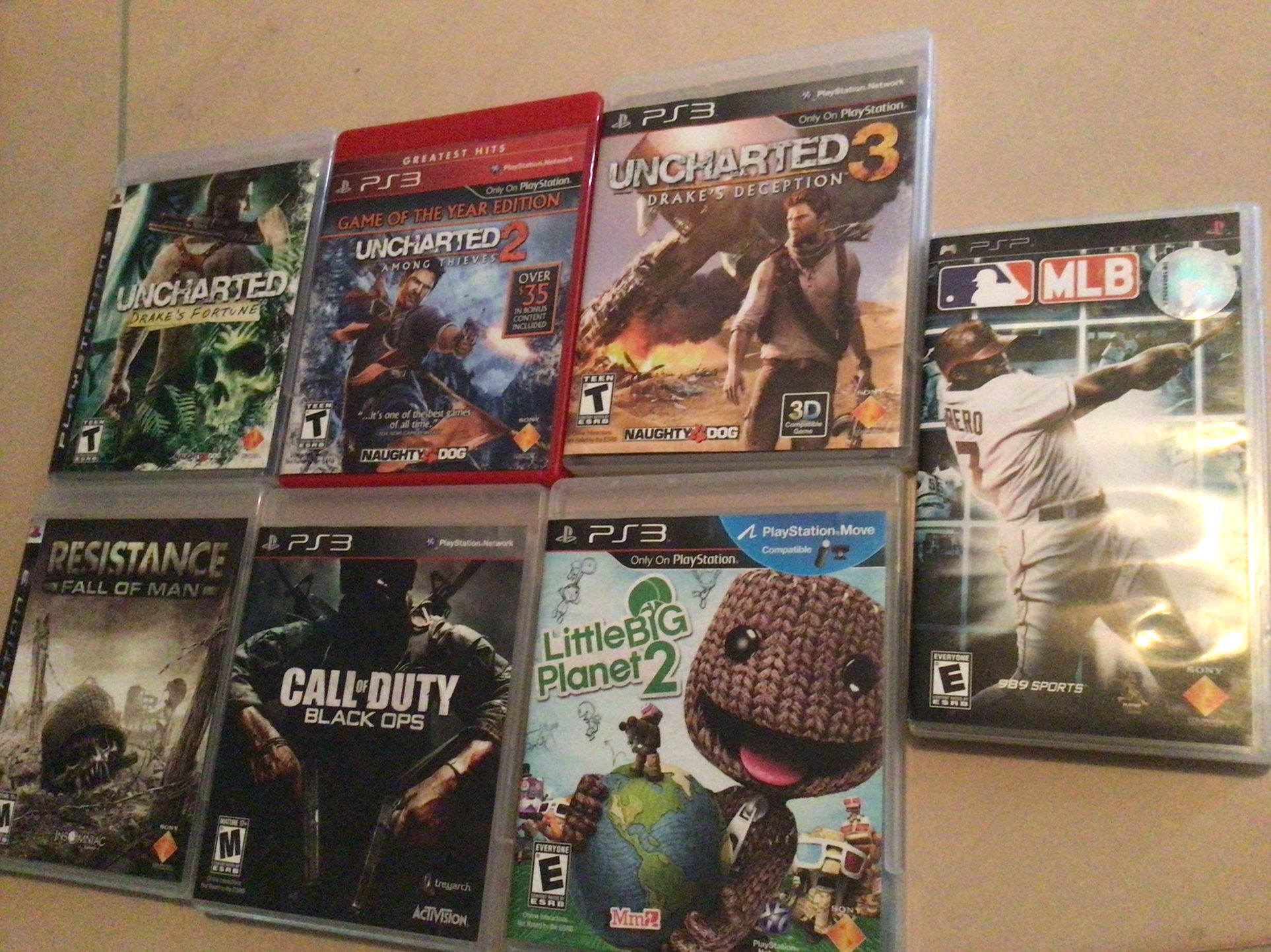 Ps3 & PlayStation Vita Games