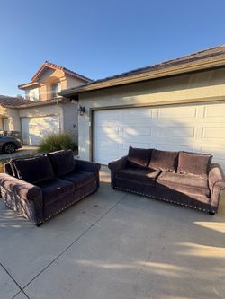 Grey Couch Set