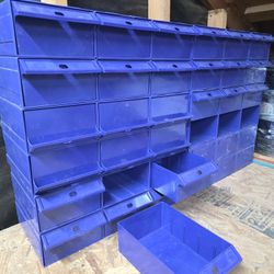 Blue Storage Containers