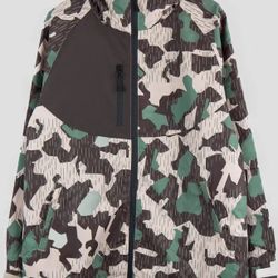 HUF.  Camo  Windbreaker Jacket. L