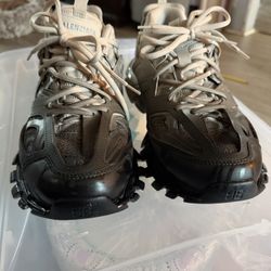 Balenciaga Track Gradient Sneakers Black/Beige – Size 43 / US 10