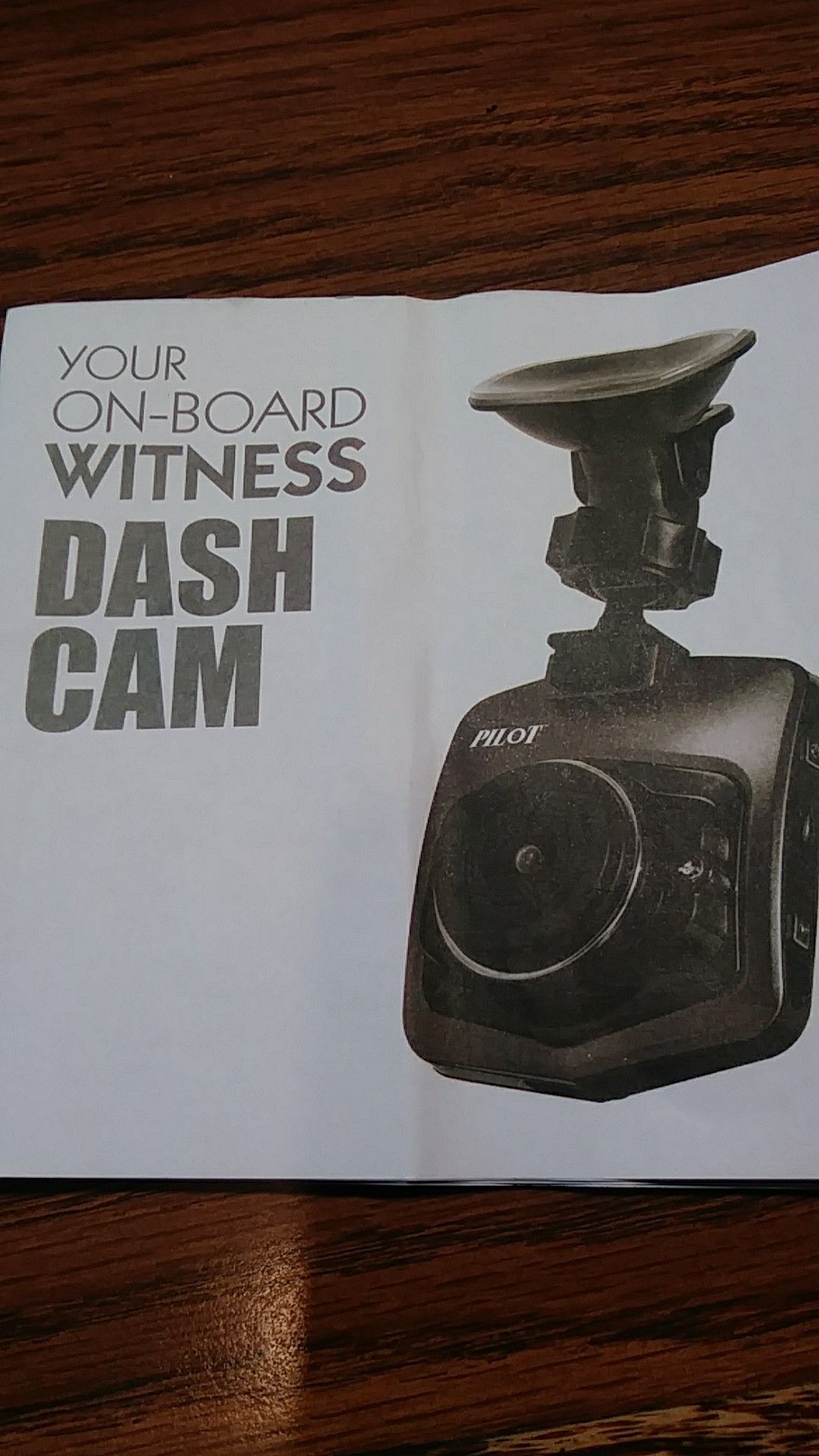 Pilot. Dash. Cam & Video Camcorder