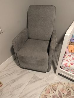 Chair and ottoman