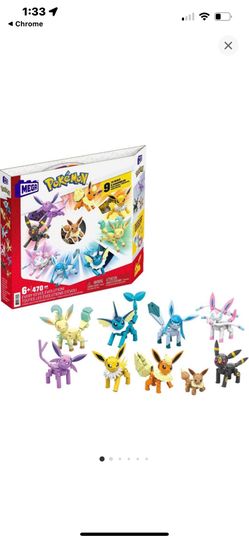 Pokémon Eevee Evolution Construction Set