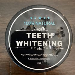 Charcoal teeth whitener 100% natural charcoal