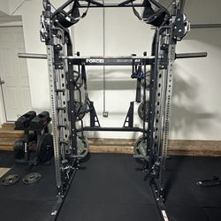  Force USA G3 All-In-One Trainer with multiple attachments/upgrades (weights and barbell NOT included)