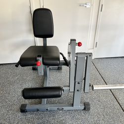 Rotary Leg Extension Curl Machine / Weightlifting / Gym