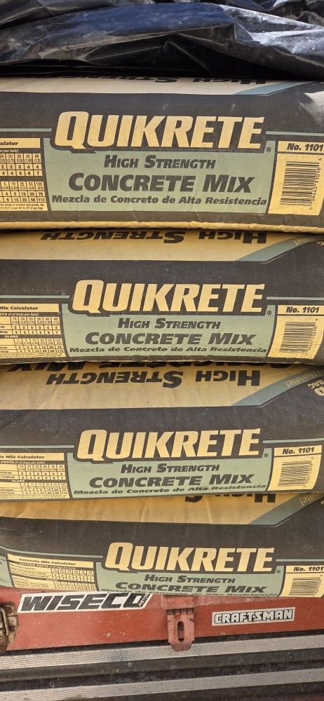 Quikrete High Strength Concrete Mix