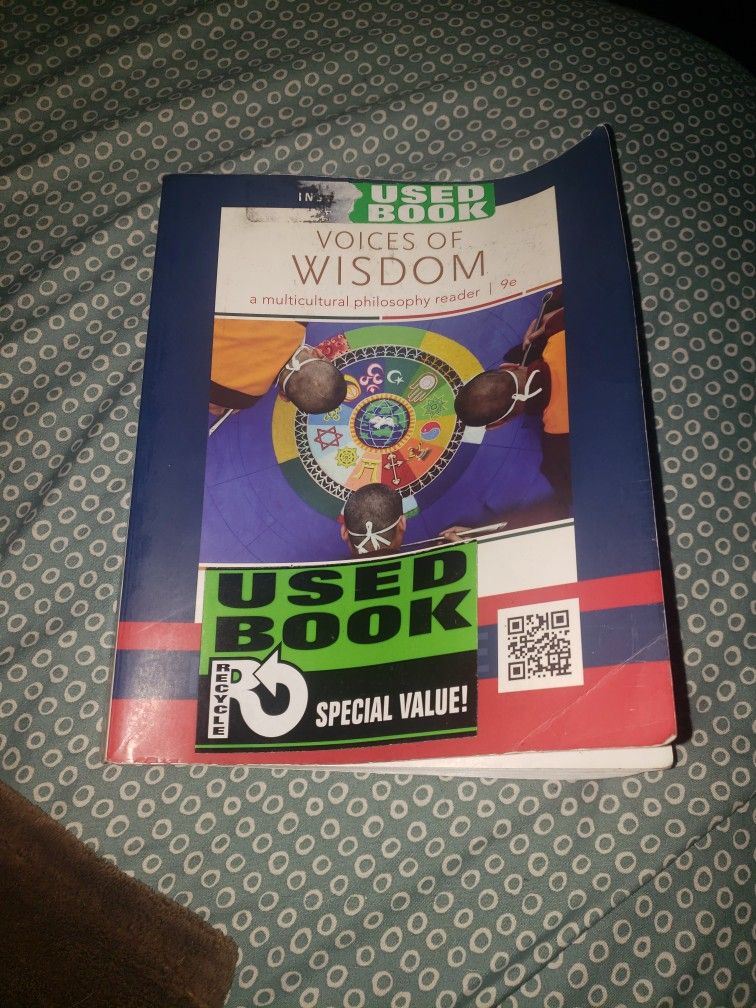 voices of wisdom a multicultural philosophy reader 9th edition