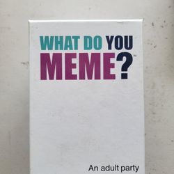 What Do You Meme? Game 