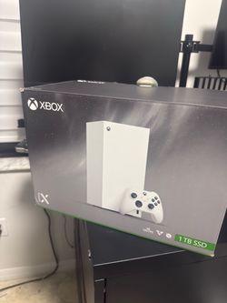 Like New White Xbox Series X 1TB SSD
