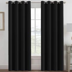 Curtains Set Of 2 52x84 Inch 