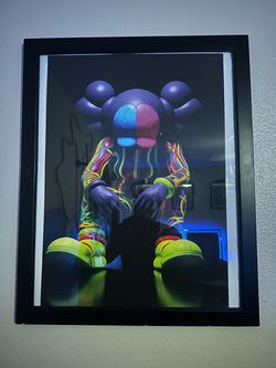 Kaws framed posters 2 of them