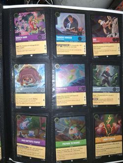 Disney Lorcana cards