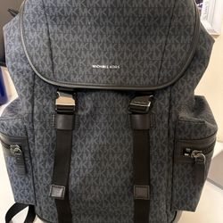 Blue Michael Kors Back Pack