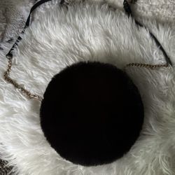 Forever 21 Furry Circle Purse