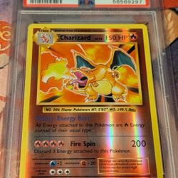 Pokemon Reverse Holo Charizard PSA 10 - Evolutions
