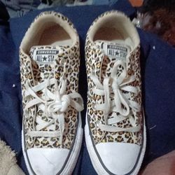 Name brand Animal Print Sneakers