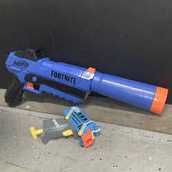 Nerf Fortnite Guns w silencer