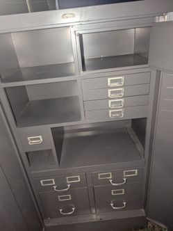 Cole Steel cabinet with Safe