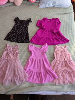 Back to School bundle Age 6-7  Girls dresses bundle of 5