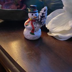 Dept 56 1990 Original Snow Accessory Snowman Figurine
