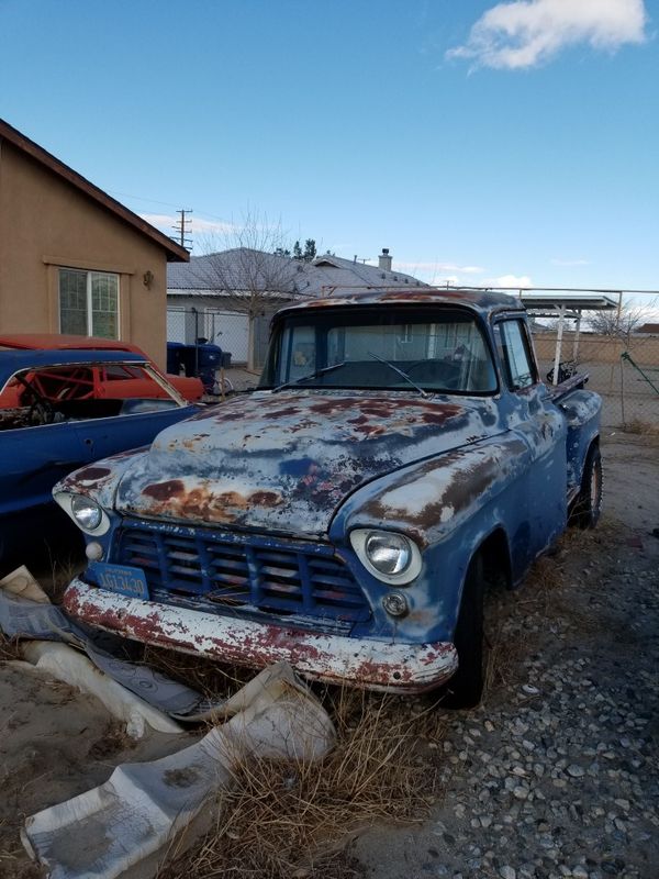 1955 Chevrolet Long Bed Pick Up Truck For Sale In