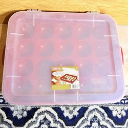 Sterilite Ornament Container