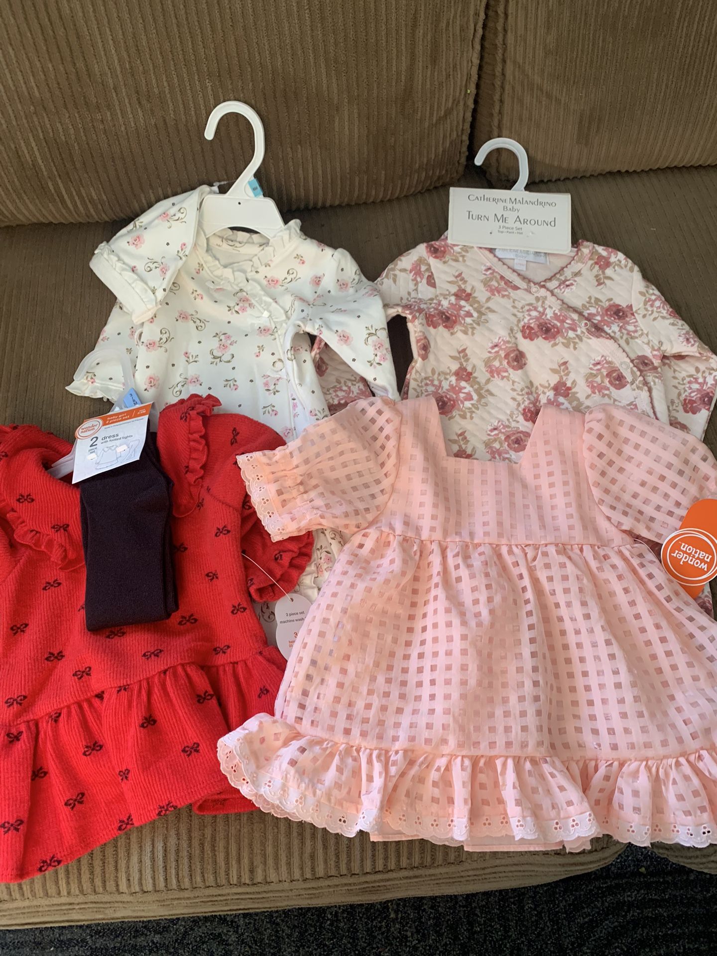 Baby Girl Clothes - NEW W Tags 6/9 Months