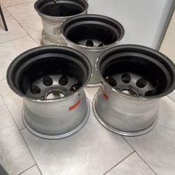 MICKEY THOMPSON 15X12 WHEELS FORD BRONCO ,FORD F150 AND OLD RAM 