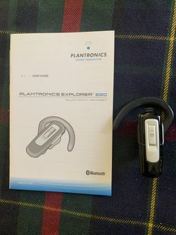 Plantronics Explorer 220 Bluetooth Headset