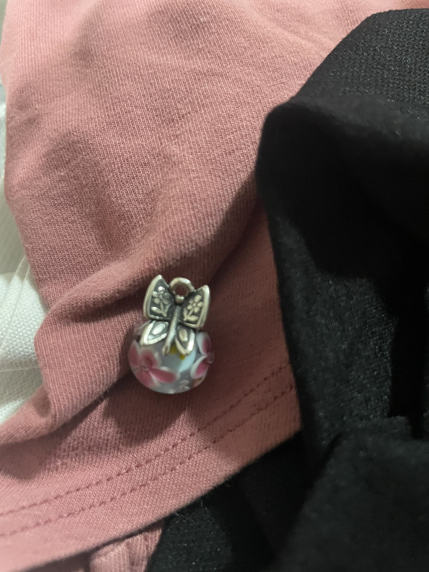 James Avery Glass Charm