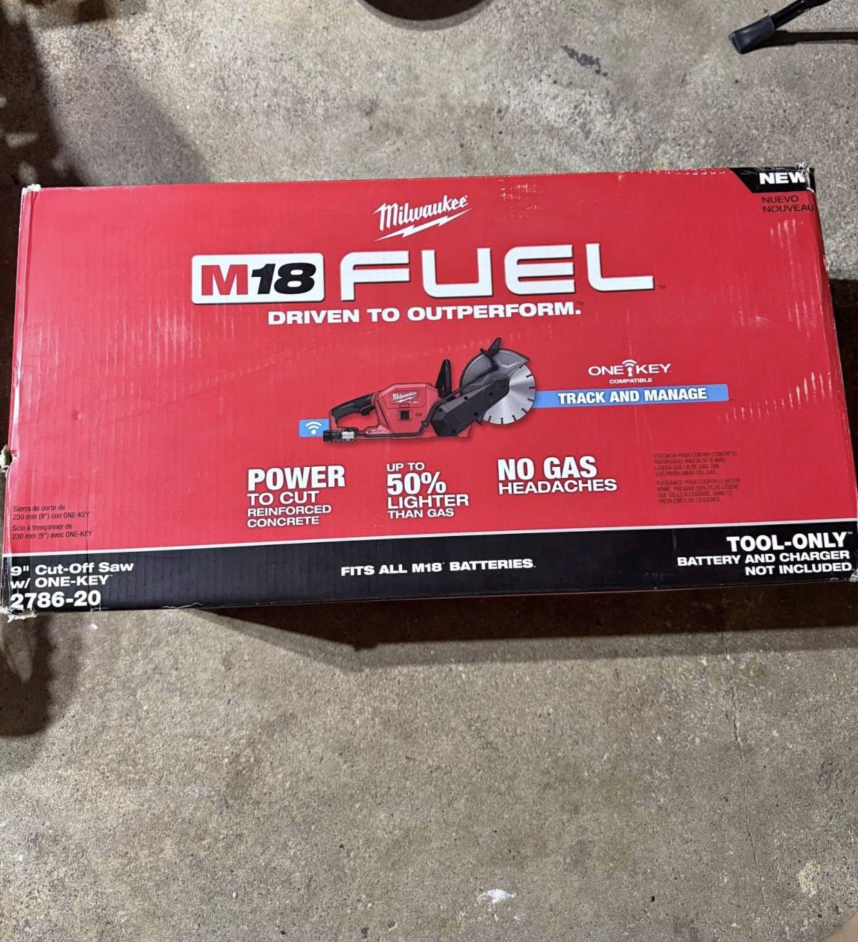 Milwaukee M18 Fuel 9” Cut Off Saw 2786-20