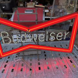 Mid 70’s Budweiser Neon Sign