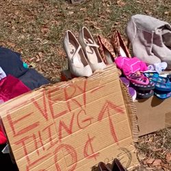 Yard Sale until 5 Today 