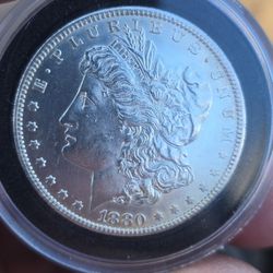 1880 Morgan S Dollar