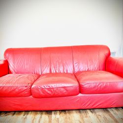 Italian Leather Sofa