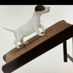 Pet Ramp - Foldable Wooden Dog Ramp for Getting onto Beds, Couches, or Into Vehicles -