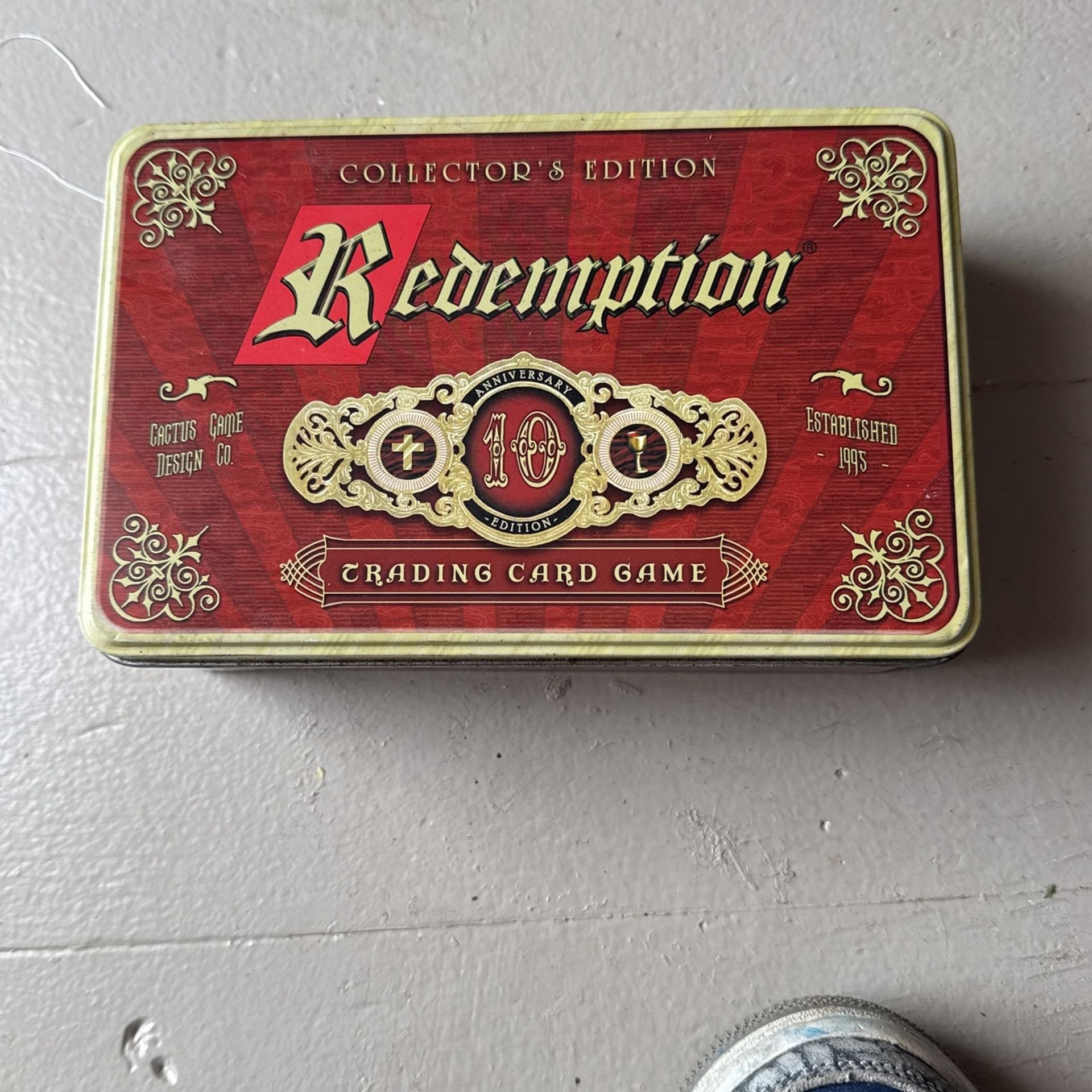 Cactus Game Card Game Redemption - 10th Anniversary Tin (Collector's Ed) VG/NM