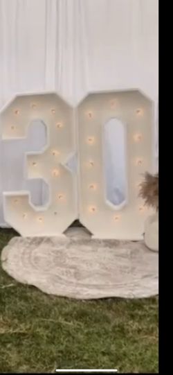 Marquee Letters And Numbers 