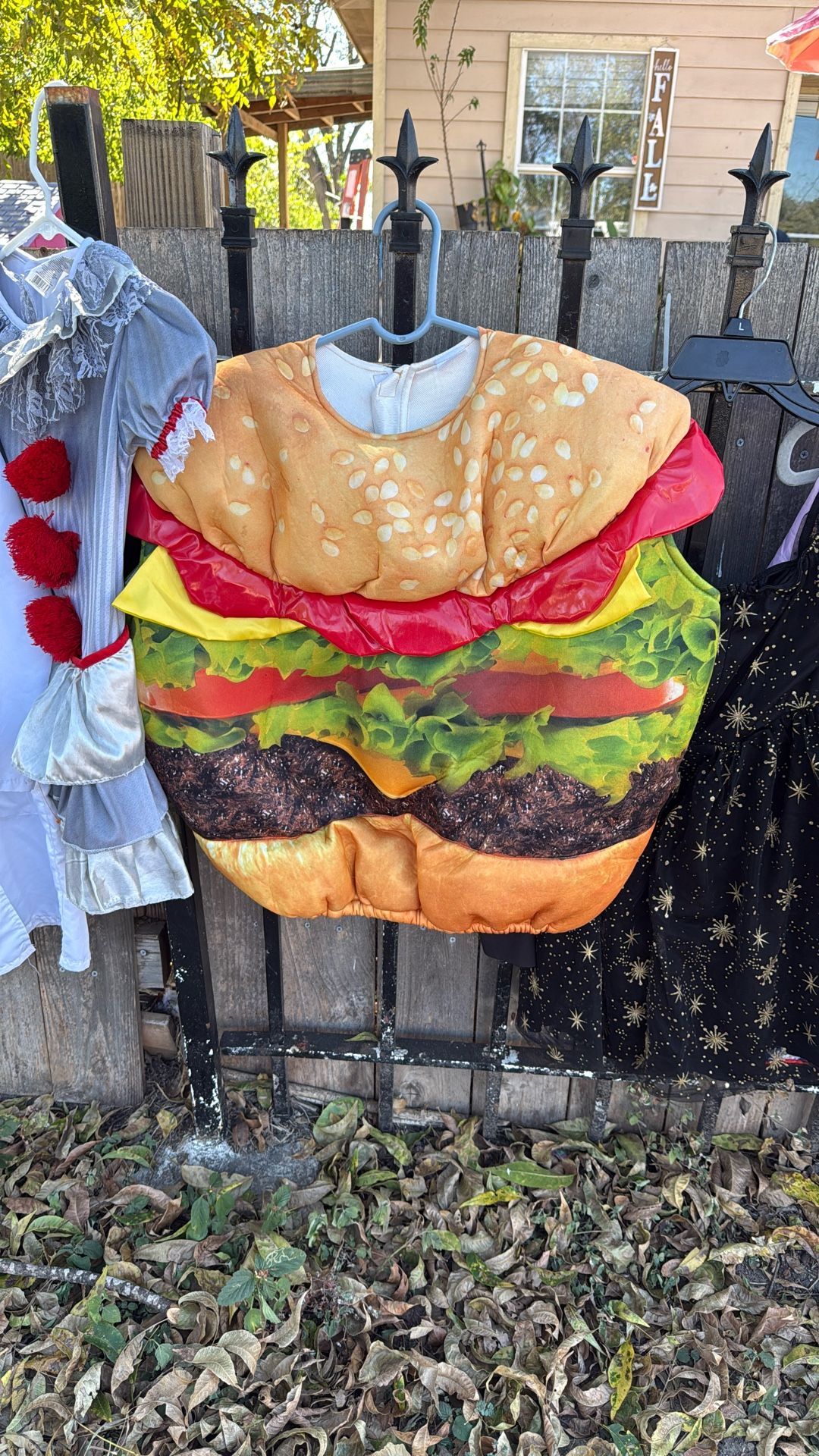 Hamburger Costume One-Size-Fits-All