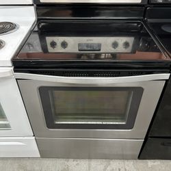 Stainless Glass Top Stove 