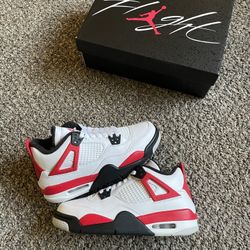 Jordan 4 Retro “Red Cement” ❗️PRICES VARY BY SIZE❗️