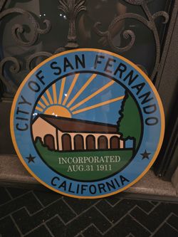 San Fernando 24" Aluminum Reflective Street Sign