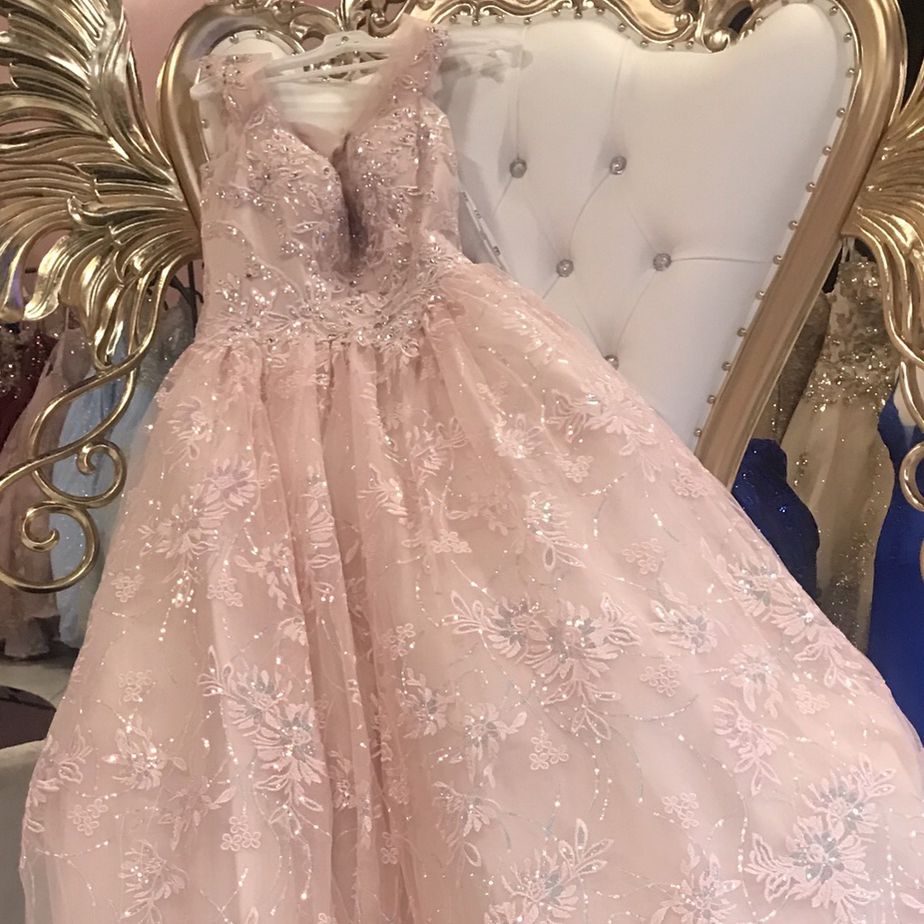 Dress Prom/wedding/quincenera New Barbie Pink