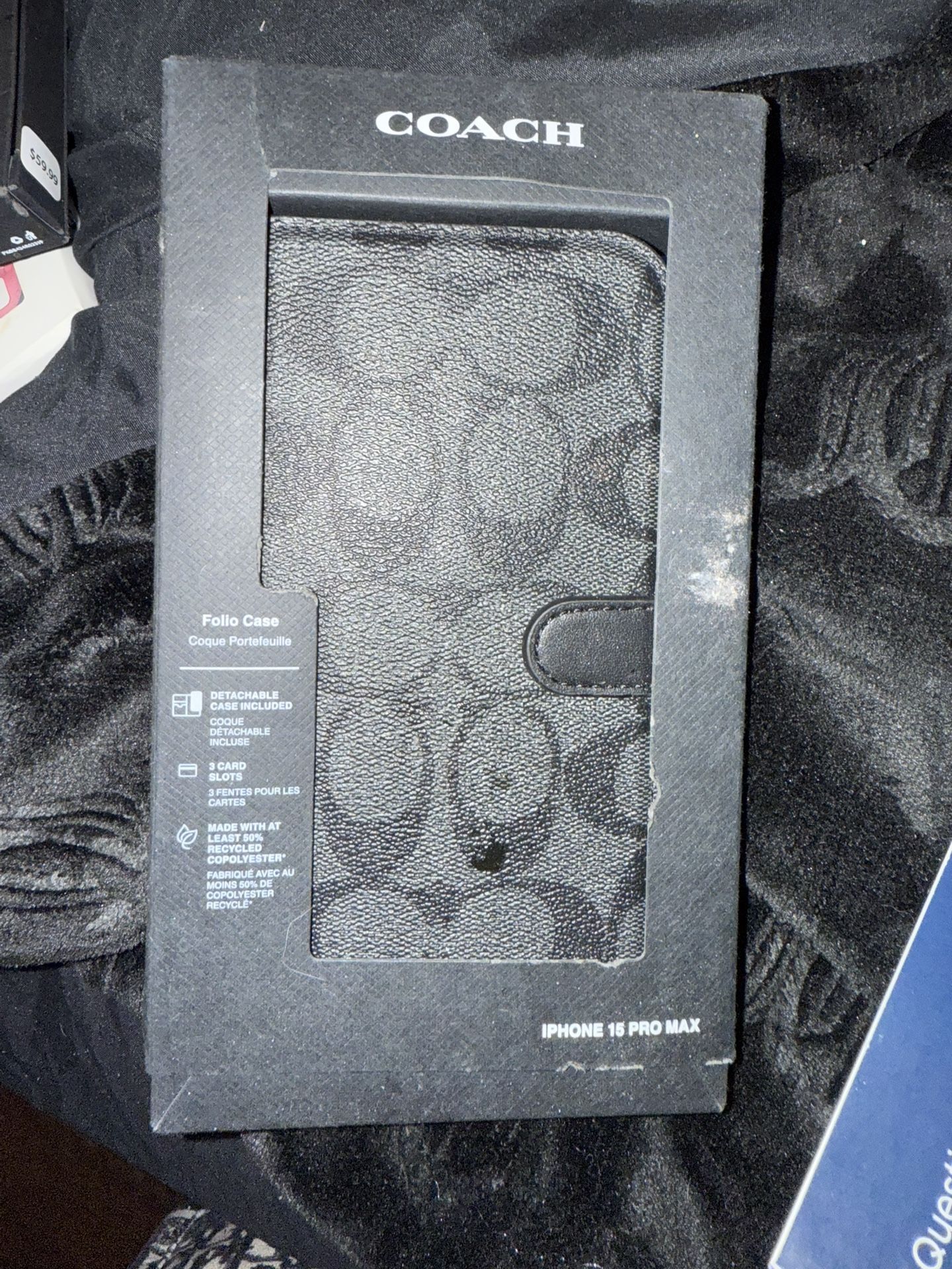 Coach I Phone 15 Pro Max 